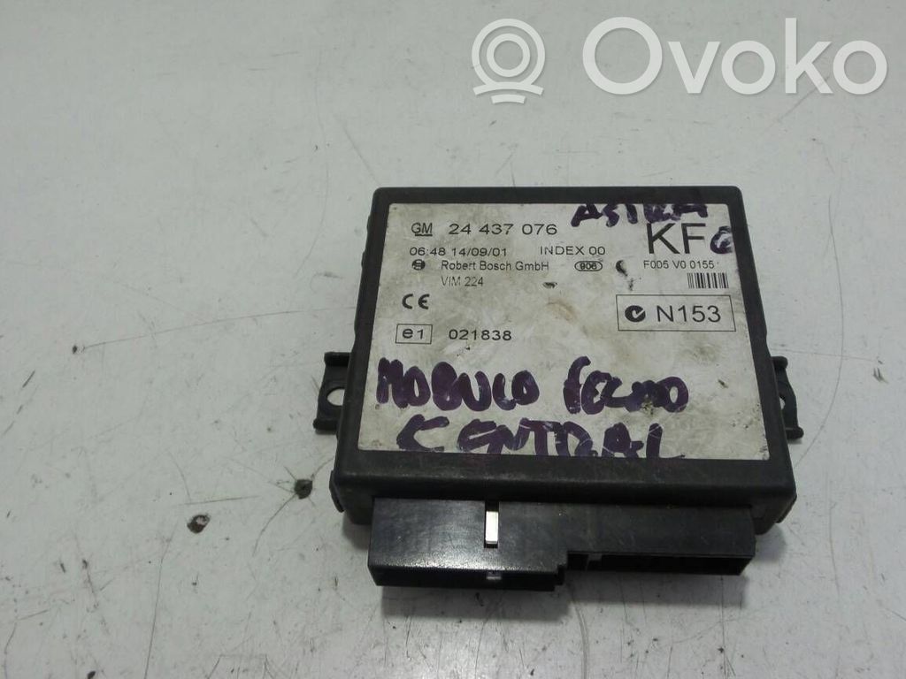 Door central lock control unit/module   24437076