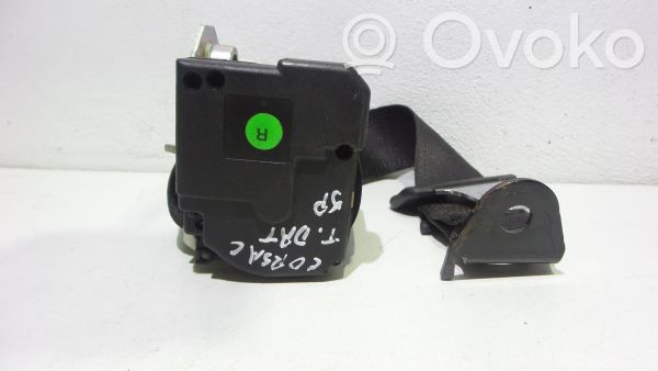 Opel Corsa C Cinturón trasero 