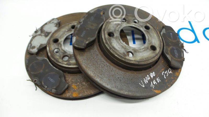 Renault Trafic II (X83) Front brake disc 