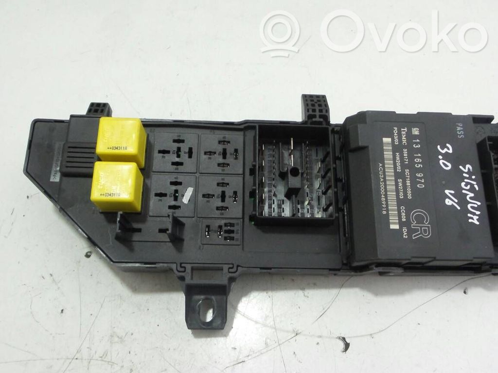 Unidad de control SAM   13165970,CAIXAFUSIVEIS