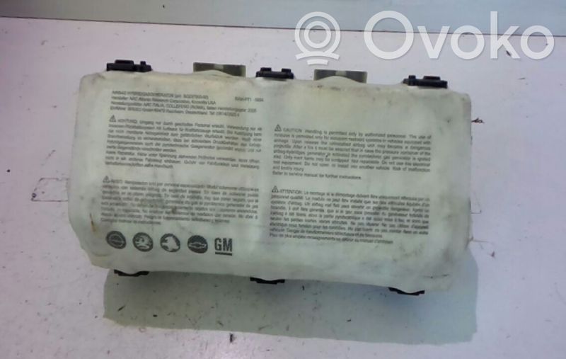 Opel Astra H Poduszka powietrzna Airbag pasażera 