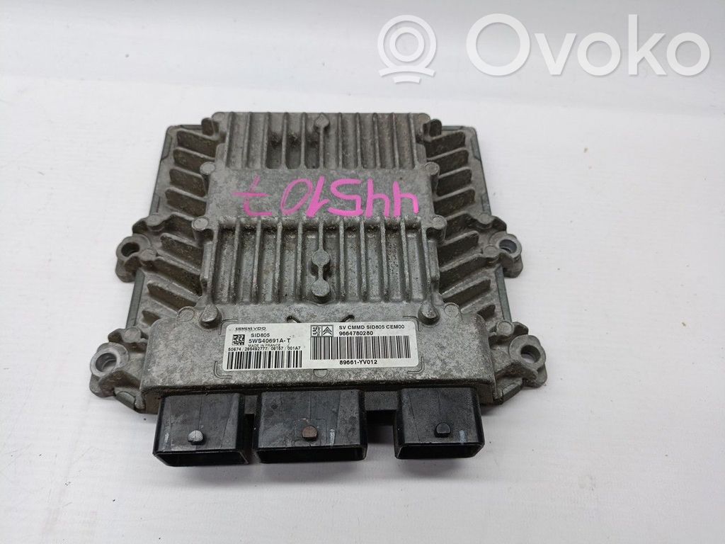 Engine control unit/module   9664780280,89661YV012