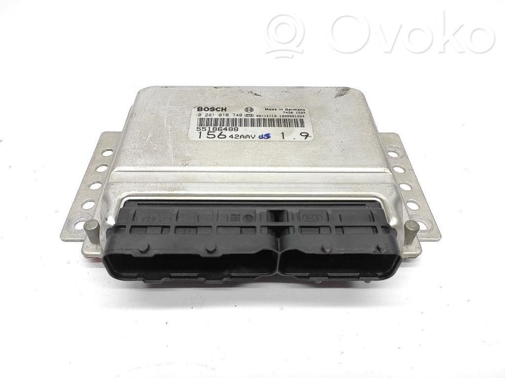 Engine control unit/module   0281010740,55186488