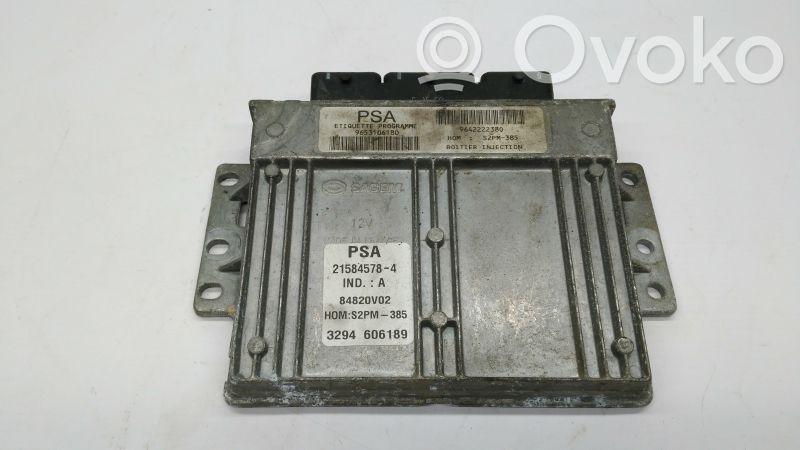 Citroen C2 Engine control unit/module 