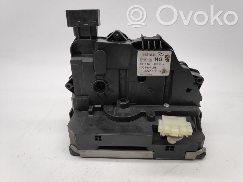 Front door lock   13431840
