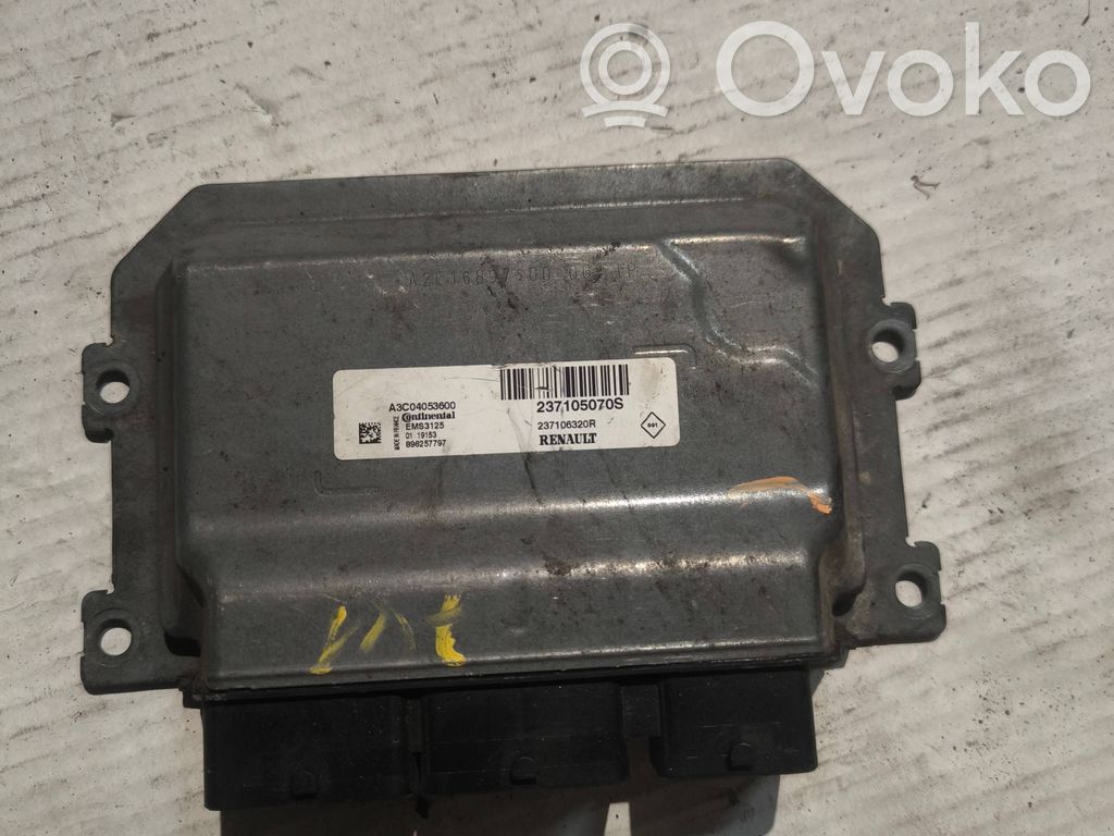 Engine control unit/module   A3C04053600,237105070S,237106320R