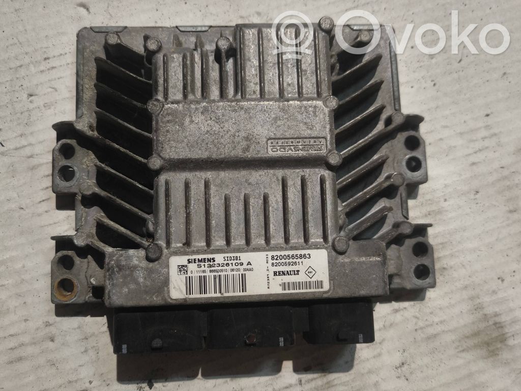 Engine control unit/module   8200565863,8200592611,S122326109A