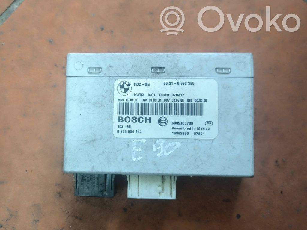 BMW 3 E90 E91 Unité de commande, module PDC aide au stationnement 
