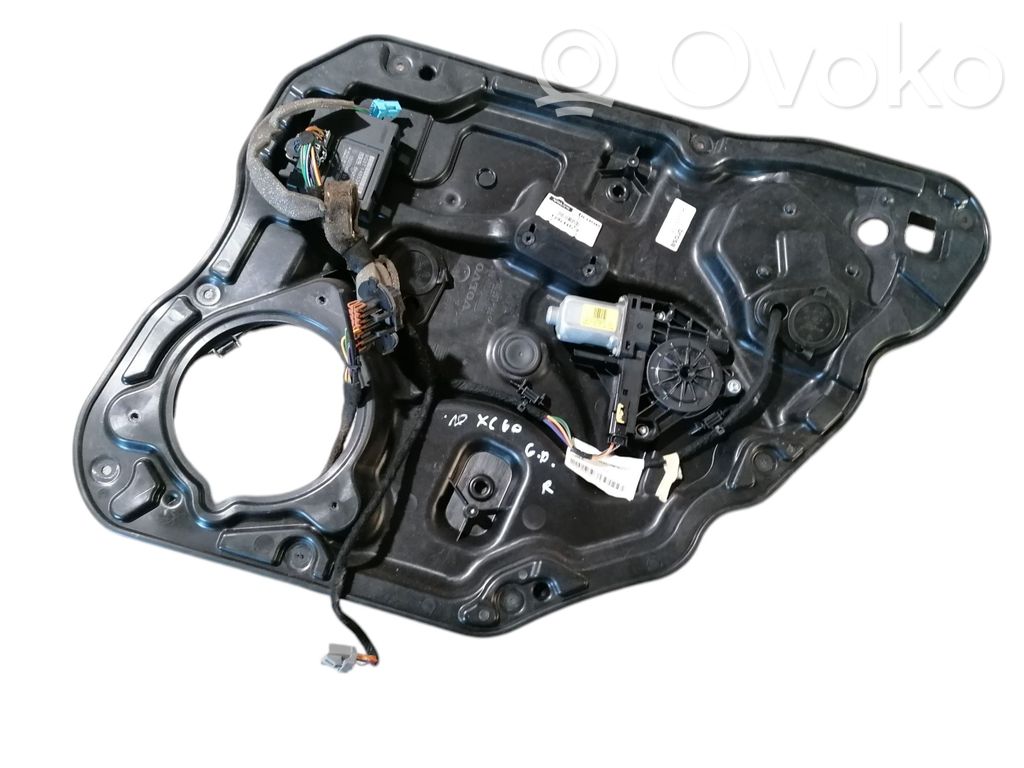 Volvo XC60 Regulador de puerta trasera con motor 
