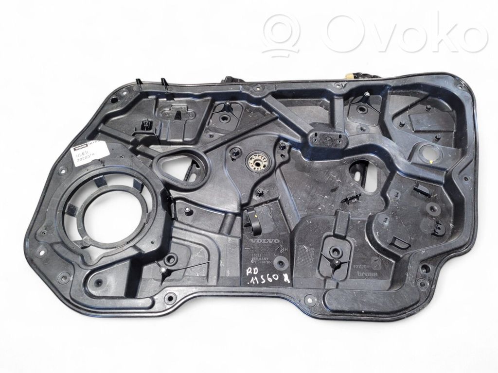 Volvo S60 Priekinis el. lango pakėlimo mechanizmas be varikliuko 