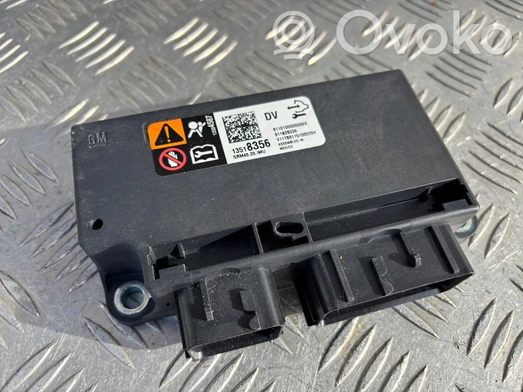 Opel Ampera Unidad de control/módulo del Airbag 