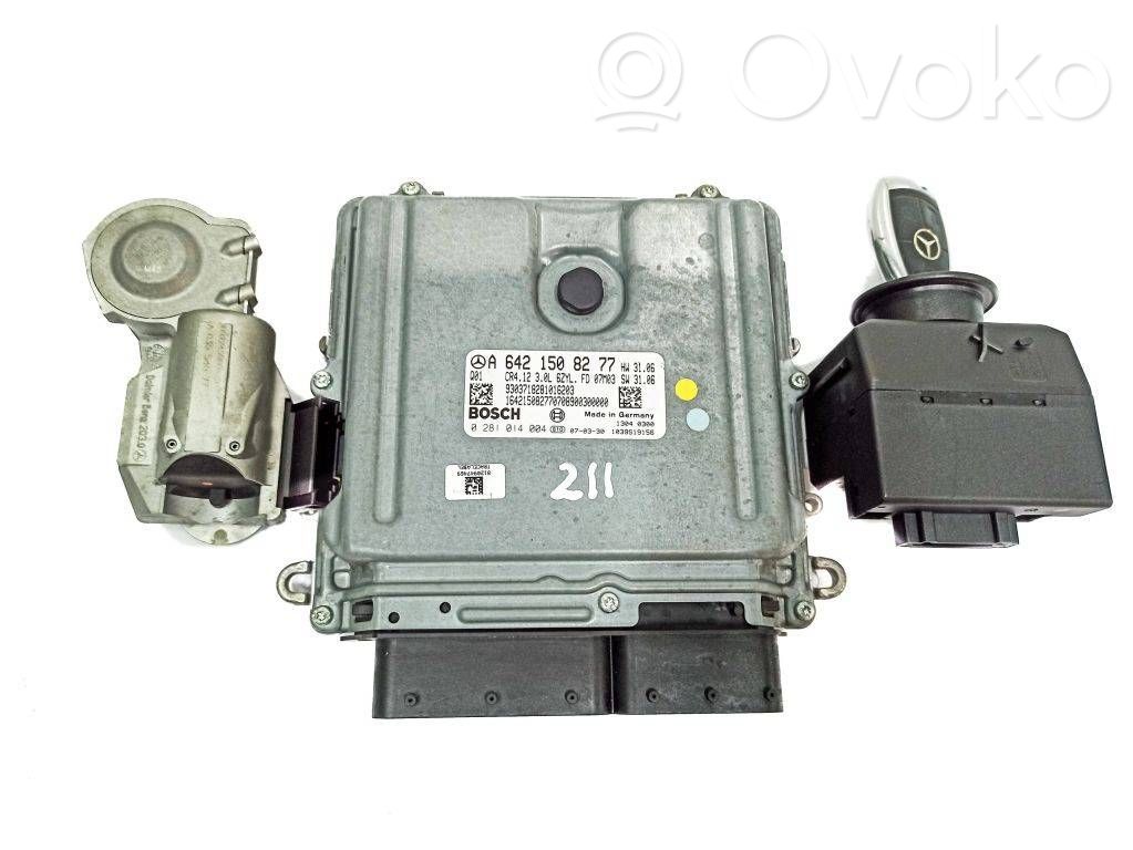 Mercedes-Benz E W211 Engine ECU kit and lock set 