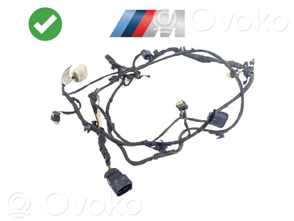 BMW 5 F10 F11 Wiązka przewodów czujnika parkowania PDC 