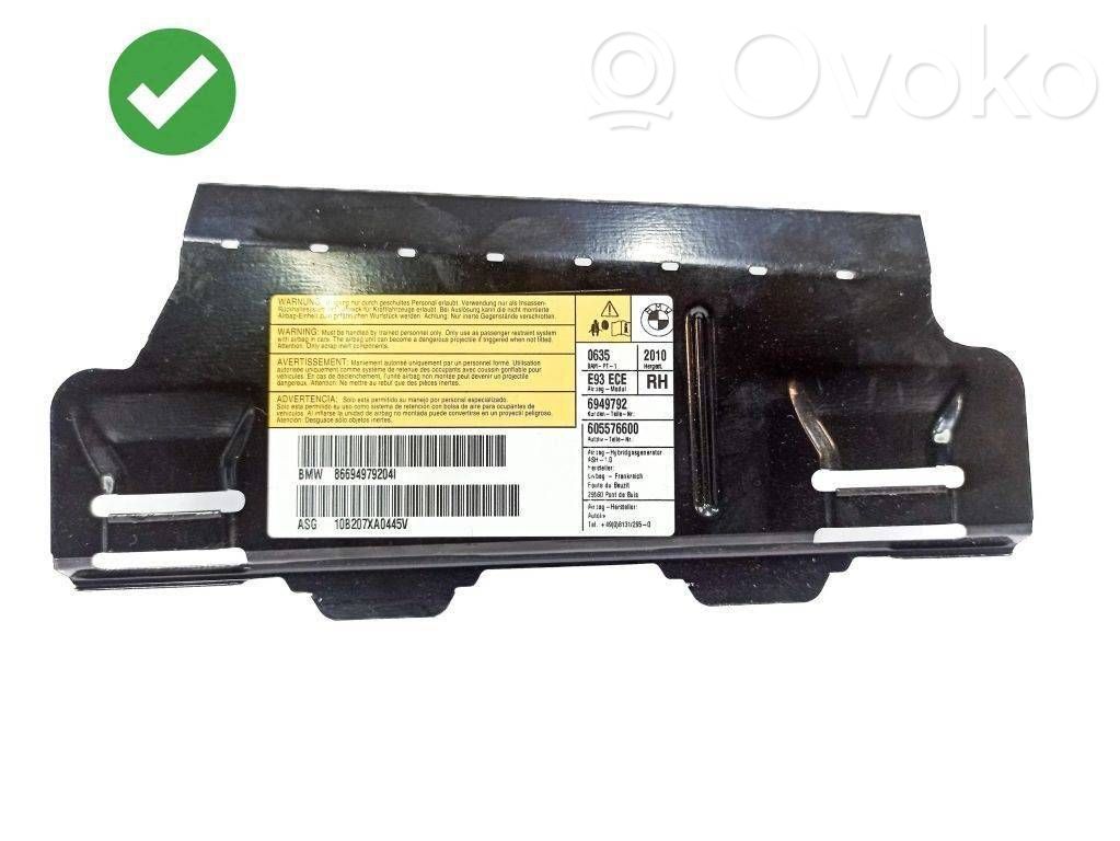 BMW 3 E92 E93 Seat airbag 