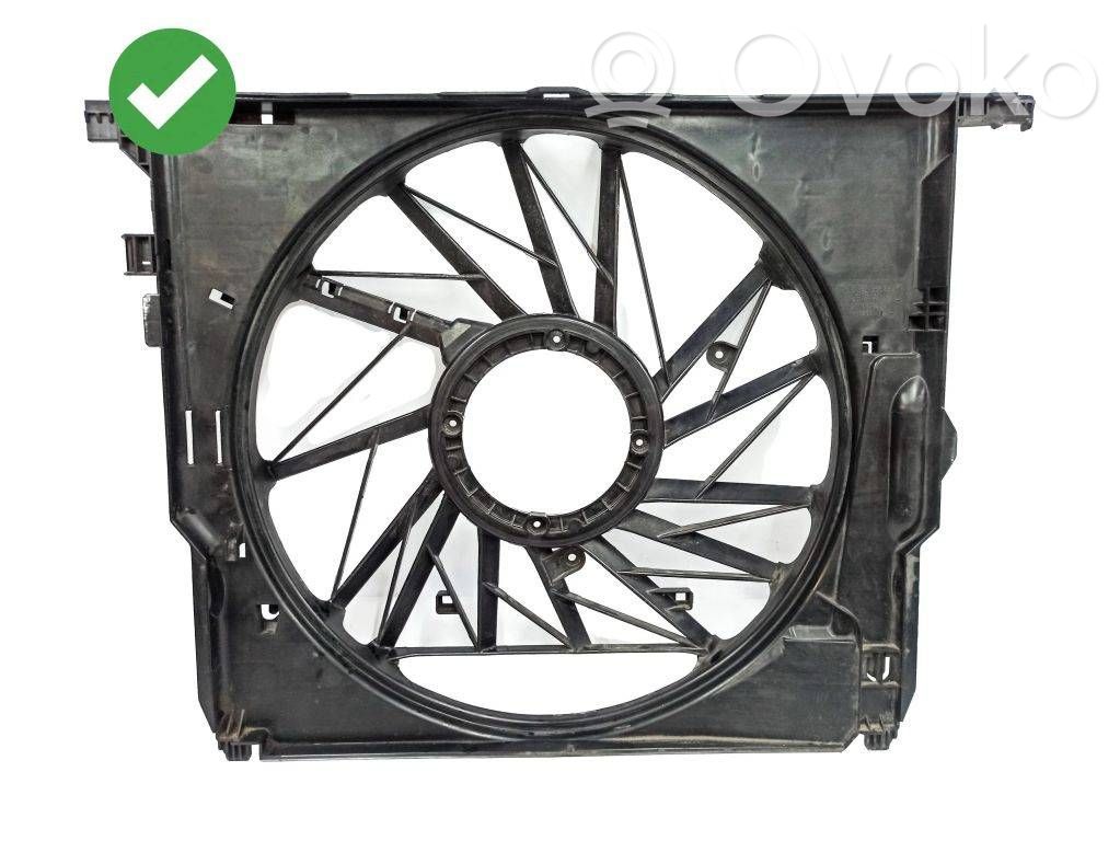 BMW 5 F10 F11 Elektrinis radiatorių ventiliatorius 