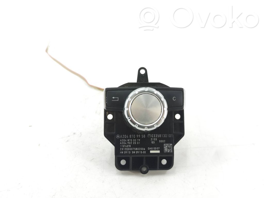 Mercedes-Benz C W204 Interruptor de control multifunción 
