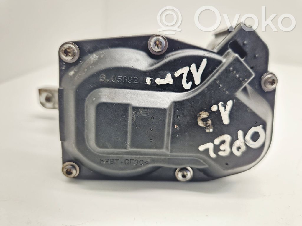Opel Corsa D Zawór przepustnicy 