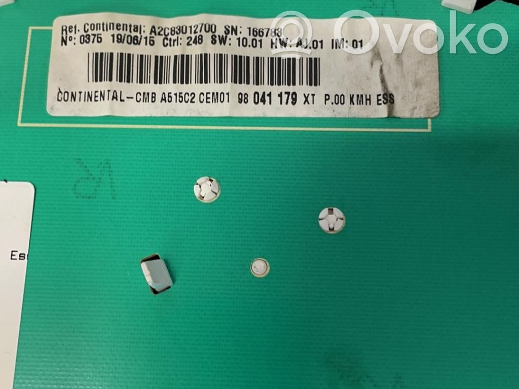Citroen C3 Speedometer (instrument cluster) 