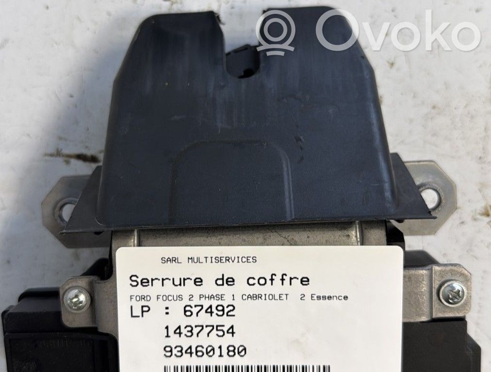 Ford Focus Tailgate/trunk/boot lock/catch/latch 