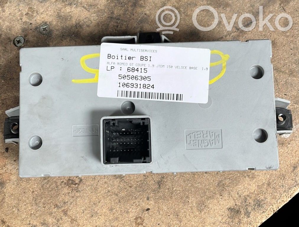 Alfa Romeo GT BSM Control unit 