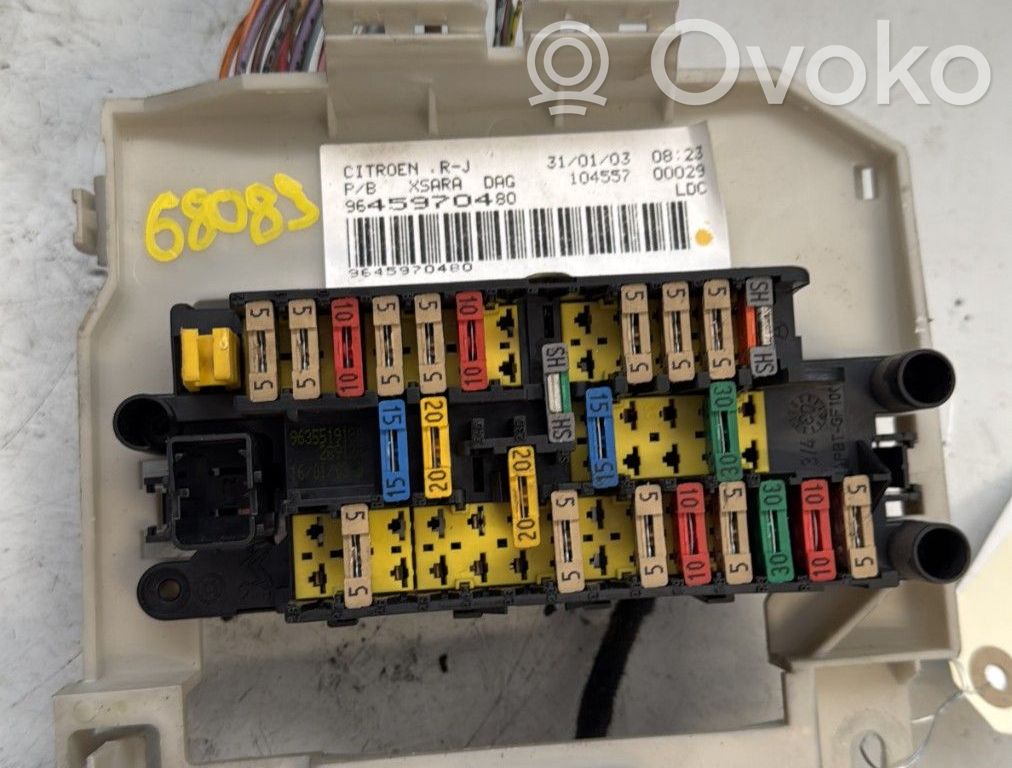 Citroen Xsara Módulo de fusible 