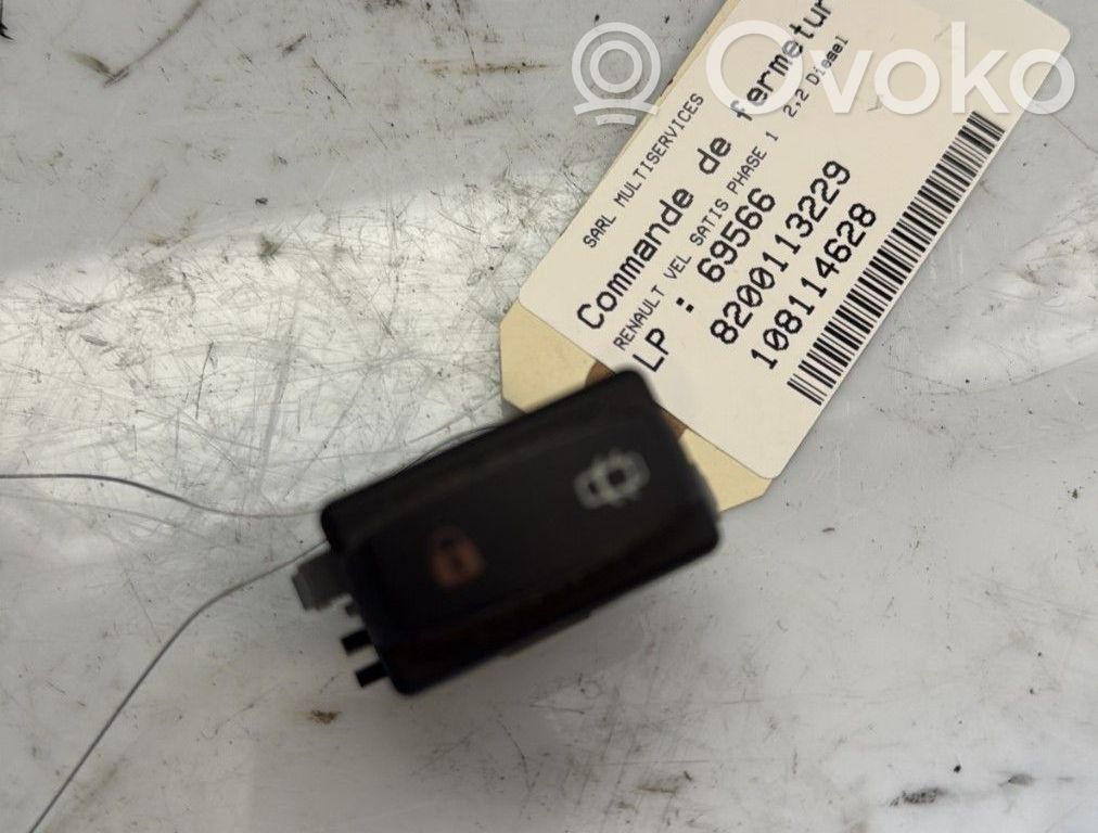 Renault Vel Satis Central locking switch button 