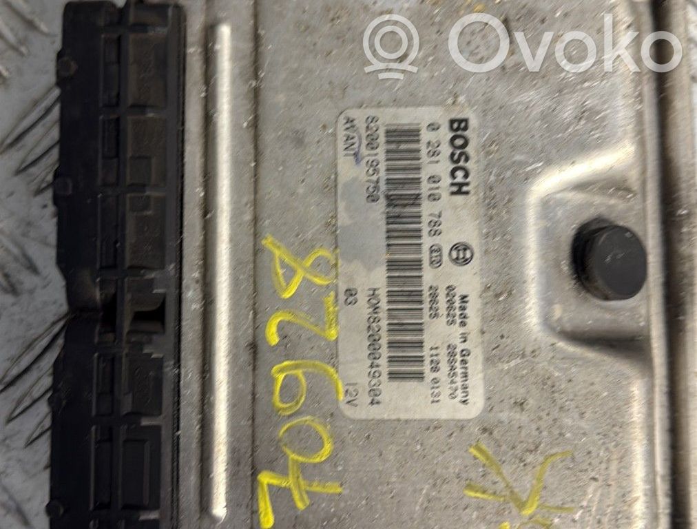 Renault Clio II Engine control unit/module 