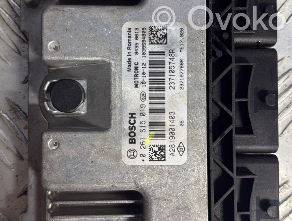 Renault Twingo III Engine control unit/module 