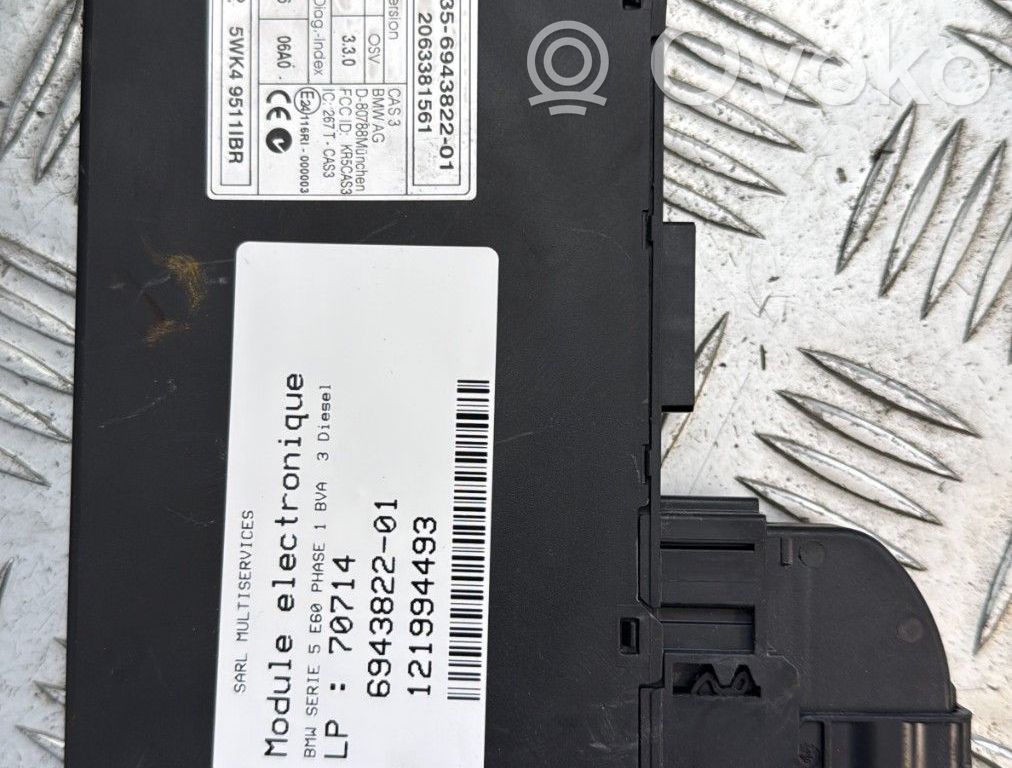 Other control units/modules   694382201