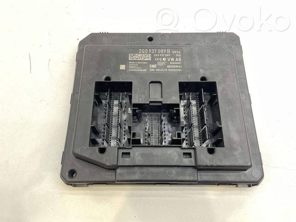 Autres unités de commande / modules   2Q0937089,2Q0937089B,A2C91507200
