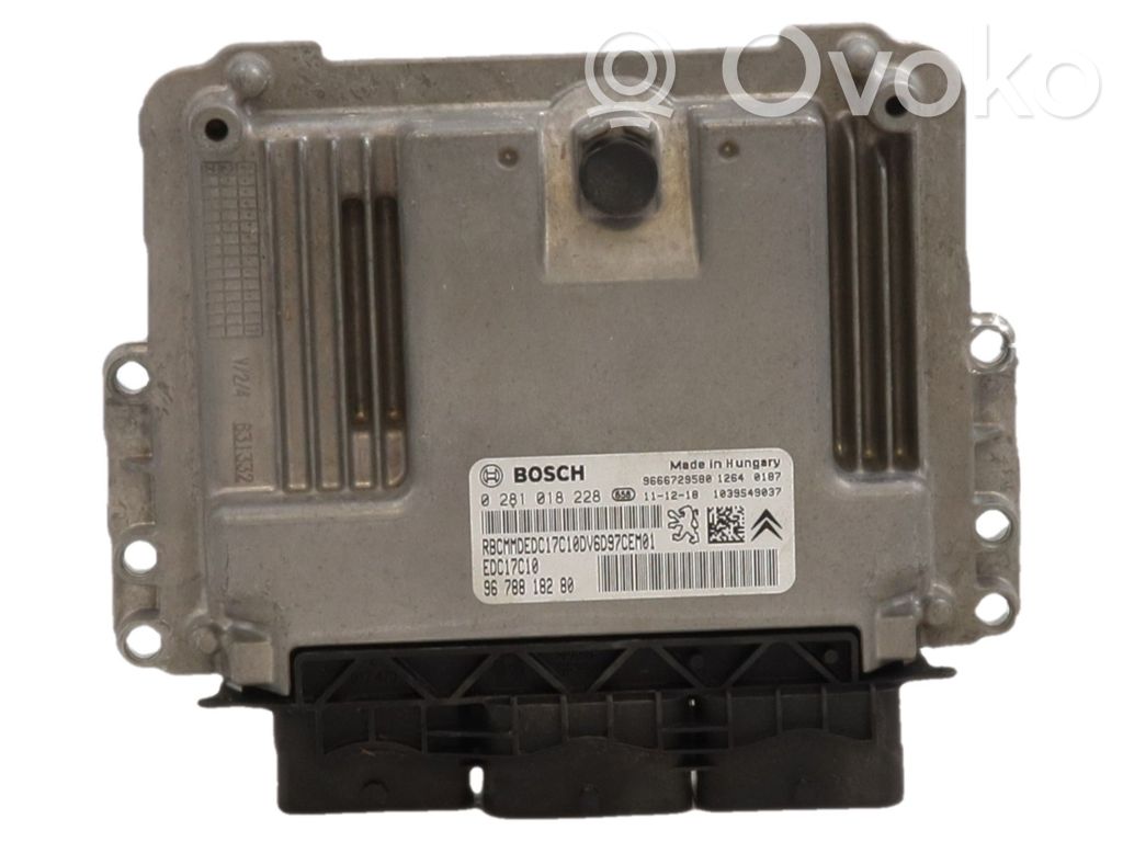 Citroen Berlingo Engine control unit/module 
