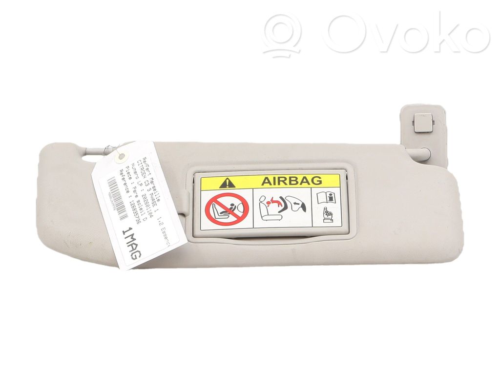 Citroen C3 Sun visor 