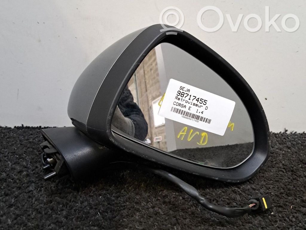 Opel Corsa E Espejo lateral manual 