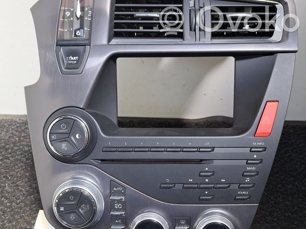 Citroen DS5 Climate control unit 