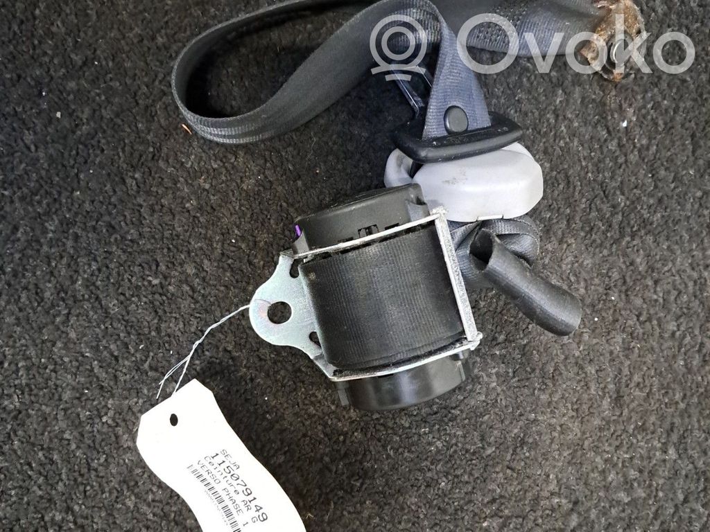 Toyota Verso Cinturón trasero 