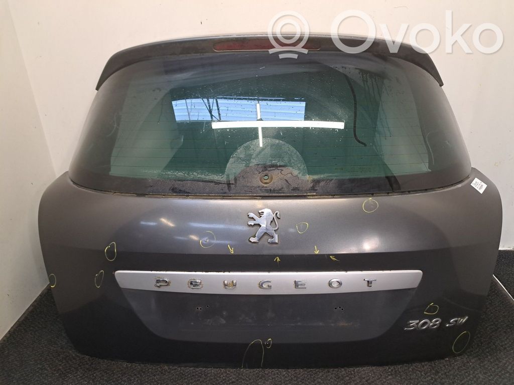 Peugeot 308 Задняя крышка (багажника) 
