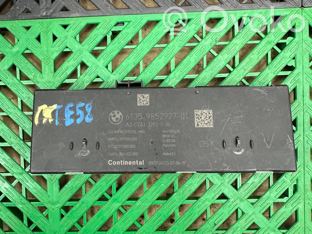 BMW 3 G20 G21 Unité de commande / module de hayon 