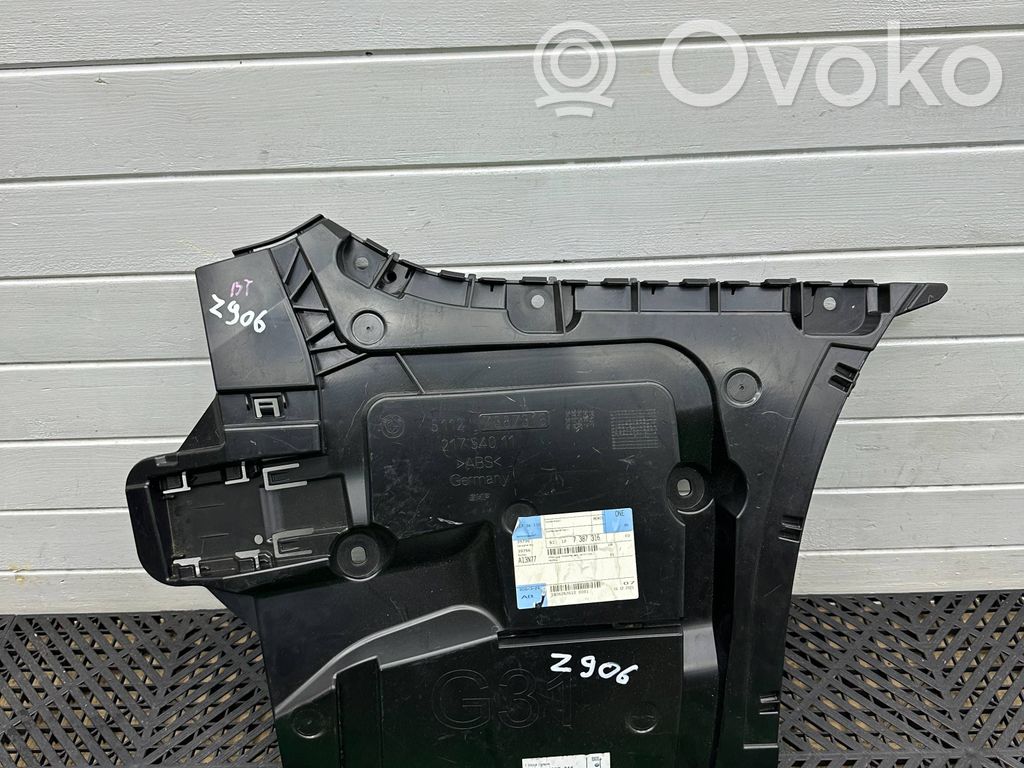 BMW 5 G30 G31 G38 Staffa di rinforzo montaggio del paraurti posteriore 