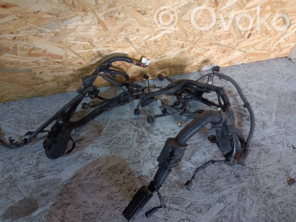 Engine installation wiring loom