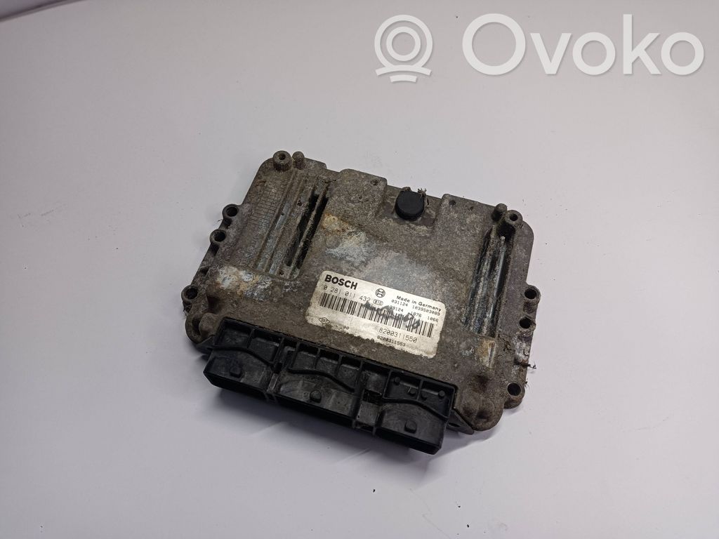Engine control unit/module   0281011432,8200311550,8200311553