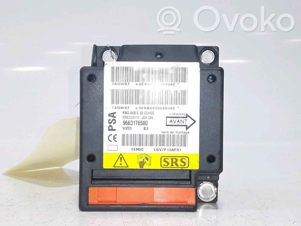 Peugeot 1007 Airbag control unit/module 
