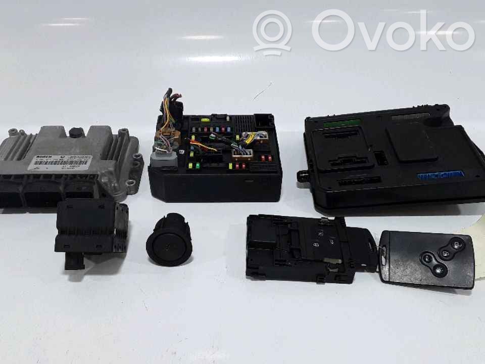 Renault Scenic III -  Grand scenic III Komputer / Sterownik ECU i komplet kluczy 