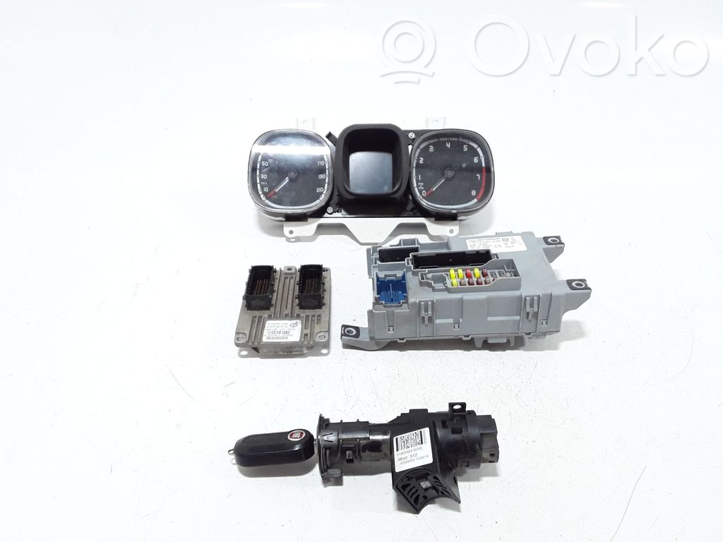 Fiat Panda II Engine ECU kit and lock set 