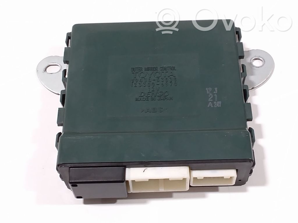 Módulo de control del espejo lateral   8943053030,1233006970,10517304,20231042,VDMS13