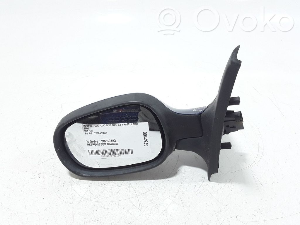 Renault Clio II Espejo lateral eléctrico de la puerta delantera 