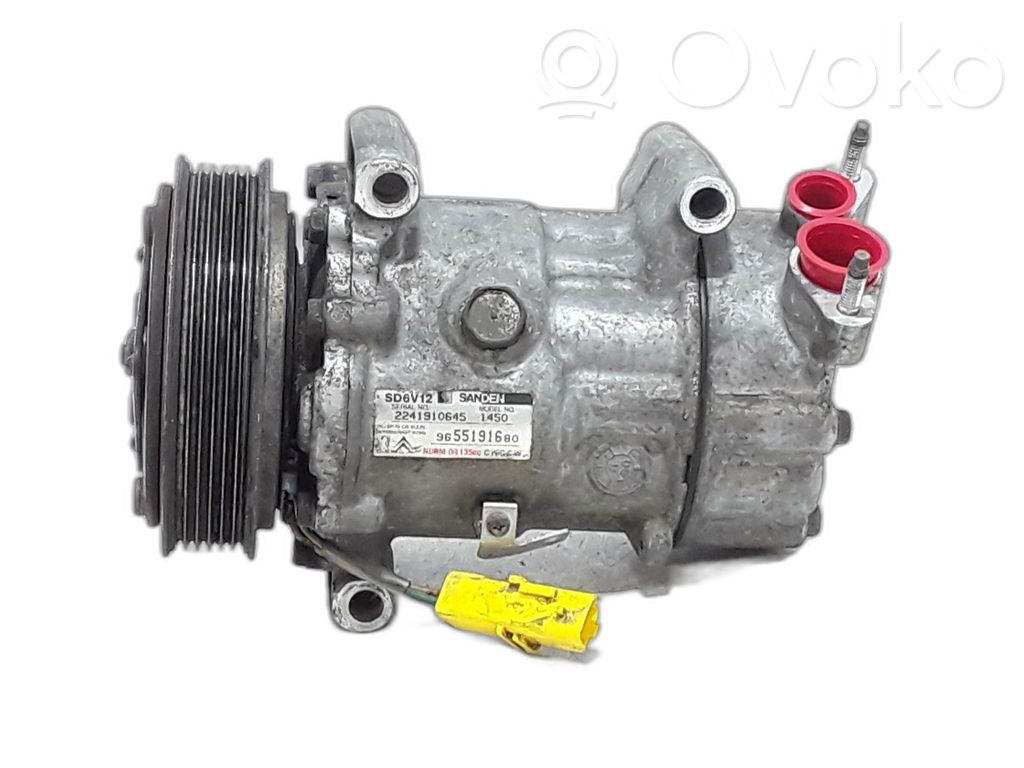 Citroen C3 Compresseur de climatisation 