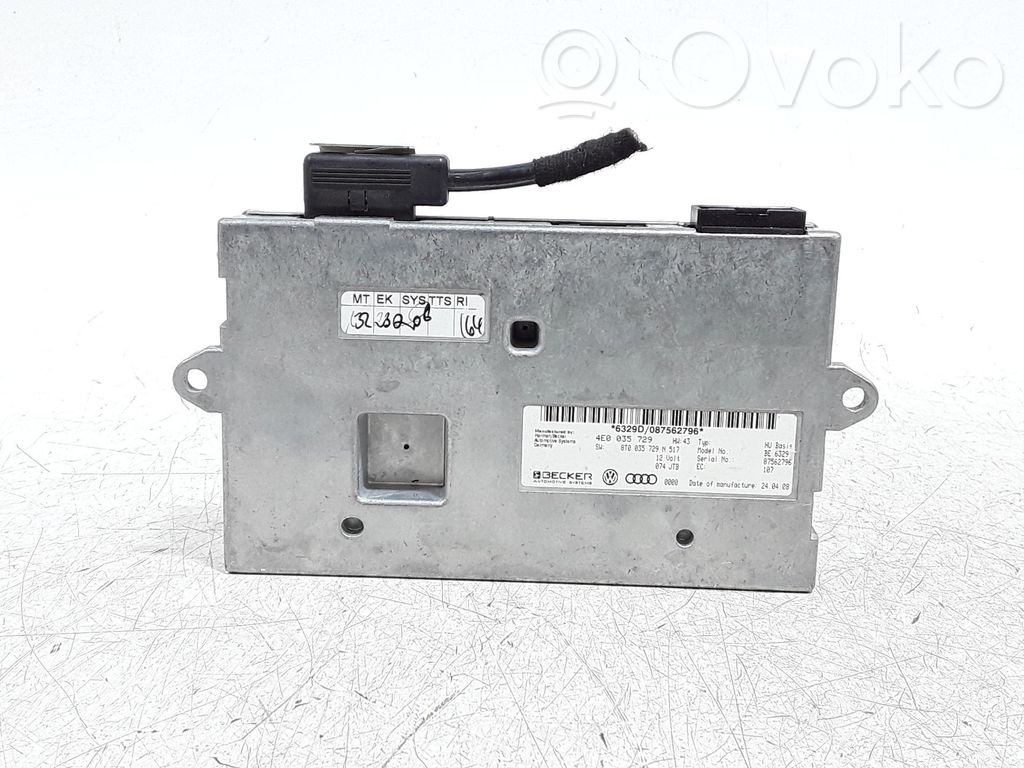 Multimedian ohjauslaite   4E0035729,BE6329,20241276,33610177,VDMS13