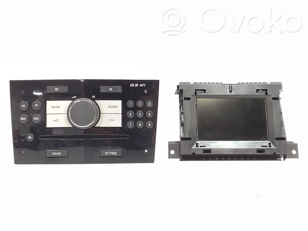 Opel Zafira B Panel / Radioodtwarzacz CD/DVD/GPS 