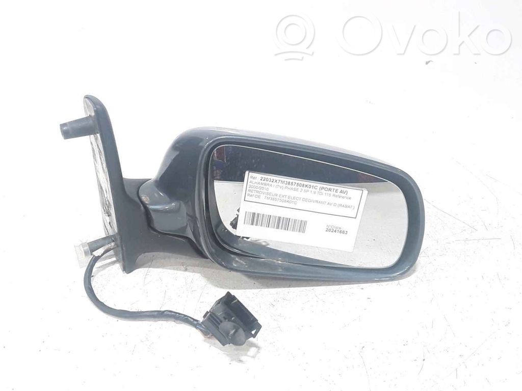 Seat Alhambra (Mk1) Oglindă electrică ușă față