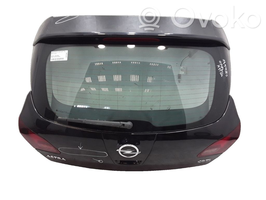 Opel Astra J Tylna klapa bagażnika